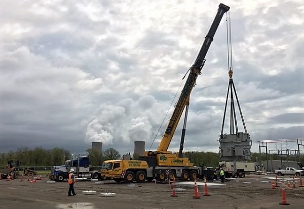 Fermi Nuclear Plant - Crane Project | JJ Curran Crane Company